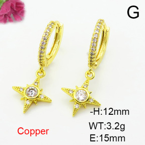 Fashion Copper Earrings  F6E403474vbnb-L024