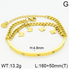 Stainless Steel Bracelet  2B4001271ahlv-662