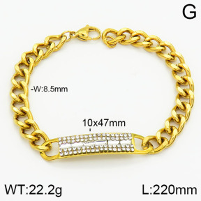 Stainless Steel Bracelet  2B4001281bhva-658