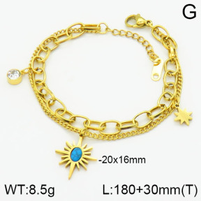 Stainless Steel Bracelet  2B4001286vbpb-738