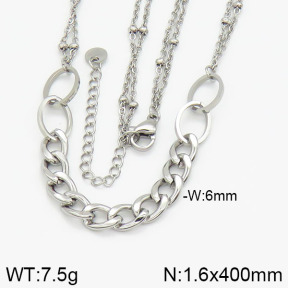 Stainless Steel Necklace  2N2001053ahjb-662