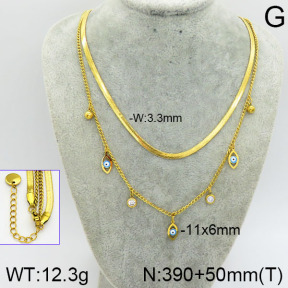 Stainless Steel Necklace  2N3000506ahlv-662