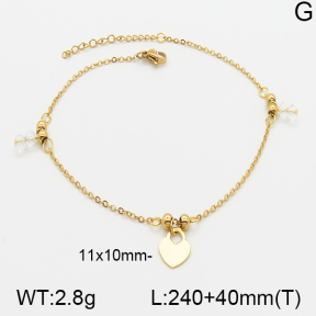 Stainless Steel Anklets  5A9000453vbmb-610
