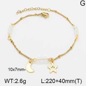Stainless Steel Anklets  5A9000458vbmb-610