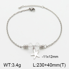 Stainless Steel Anklets  5A9000459ablb-610