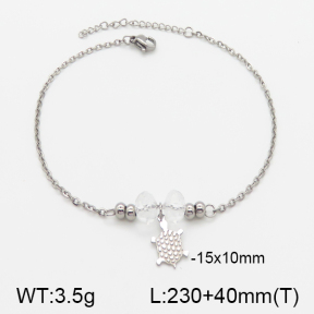 Stainless Steel Anklets  5A9000461ablb-610