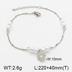 Stainless Steel Anklets  5A9000462ablb-610