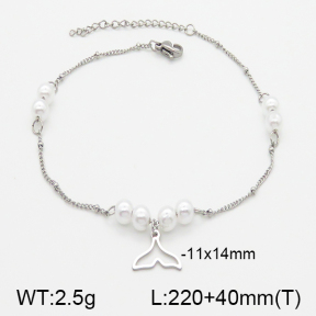 Stainless Steel Anklets  5A9000465ablb-610