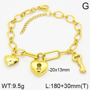 Stainless Steel Bracelet  2B2000956bvpl-733