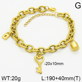 Stainless Steel Bracelet  2B2000957bvpl-733