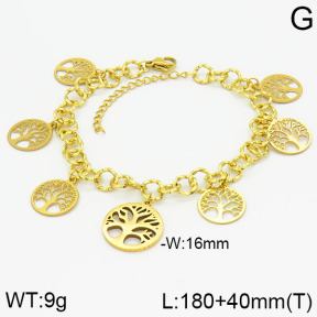 Stainless Steel Bracelet  2B2000966vhhl-610