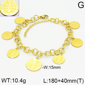 Stainless Steel Bracelet  2B2000967vhhl-610