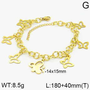 Stainless Steel Bracelet  2B2000968vhhl-610