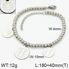 Stainless Steel Bracelet  2B2000978bhva-610