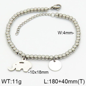 Stainless Steel Bracelet  2B2000982vbpb-610
