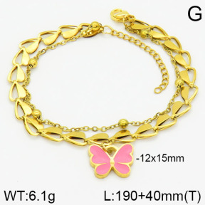 Stainless Steel Bracelet  2B3000858bvpl-733