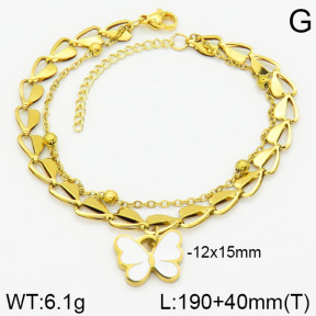 Stainless Steel Bracelet  2B3000859bvpl-733