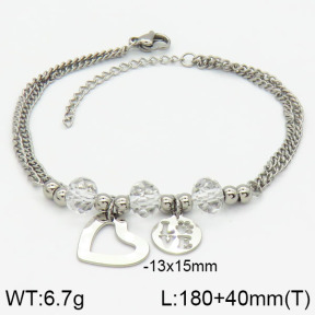 Stainless Steel Bracelet  2B4001299bbov-610