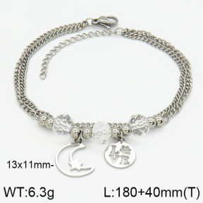 Stainless Steel Bracelet  2B4001301bbov-610