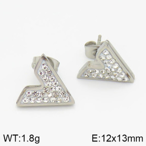 Stainless Steel Earrings  2E4001195bbov-722