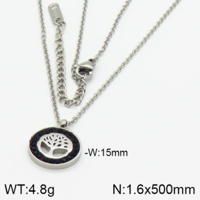 Stainless Steel Necklace  2N4000646bhva-721