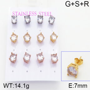 Stainless Steel Earrings  5E4001047vina-436