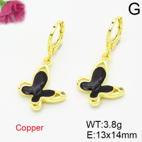 Fashion Copper Earrings  F6E301509aaik-L035