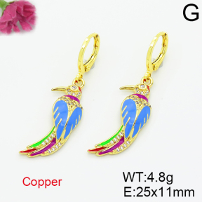 Fashion Copper Earrings  F6E301515abli-L035