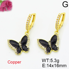 Fashion Copper Earrings  F6E301518aakk-L035