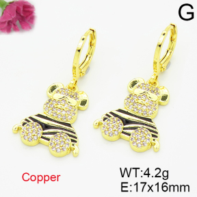 Fashion Copper Earrings  F6E403495vbmb-L035