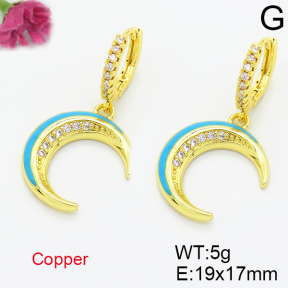 Fashion Copper Earrings  F6E403536aajk-L035