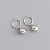 925 Silver Earrings    Weight:2.72g  11*22.5mm,Bead：8mm  JR1219aimi-Y10  EH1158