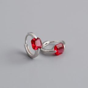 925 Silver Earrings    Weight:1.95g  1.7*13.2mm,Stone:6mm  JR1225vhoo-Y10  EH1188