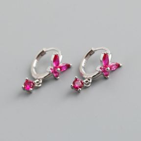 925 Silver Earrings    Weight:1.4g  11*16.5mm  JR1271vhpm-Y10  EH1313