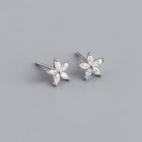 925 Silver Earrings    Weight:0.43g  7.2mm  JR1306bbpj-Y10  EH1361
