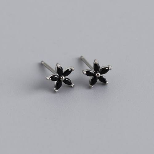 925 Silver Earrings    Weight:0.43g  7.2mm  JR1308bbpj-Y10  EH1361