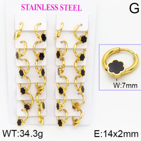 Stainless Steel Earrings  2E4001173ajma-446