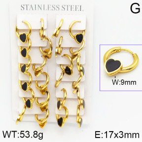 Stainless Steel Earrings  2E4001182ajma-446