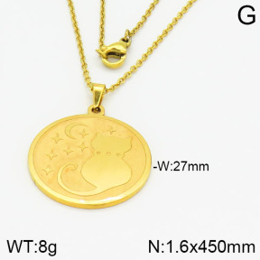 Stainless Steel Necklace  2N2001056aakl-698