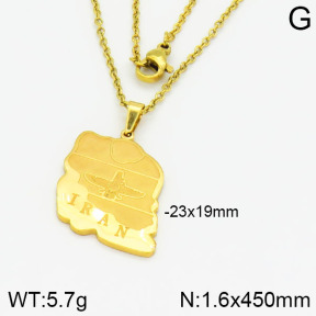 Stainless Steel Necklace  2N2001057aakl-698