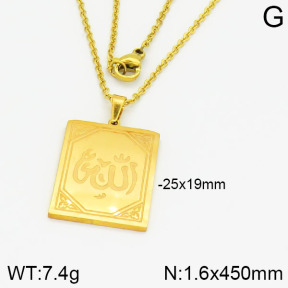 Stainless Steel Necklace  2N2001059aakl-698
