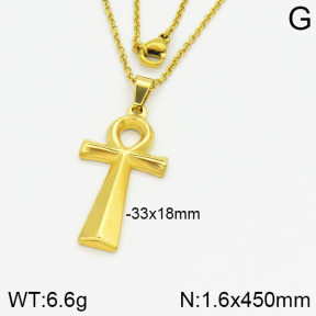 Stainless Steel Necklace  2N2001060vbll-698
