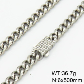 Stainless Steel Necklace  2N4000642ajvb-382