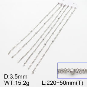 Stainless Steel Anklets  5A9000471vhov-389