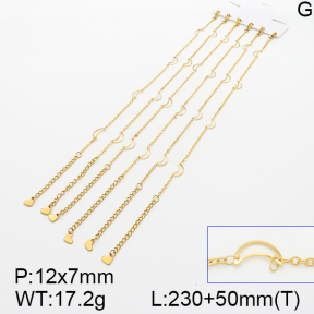 Stainless Steel Anklets  5A9000473vihb-389