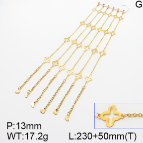 Stainless Steel Anklets  5A9000474vihb-389