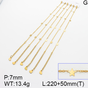 Stainless Steel Anklets  5A9000483vihb-389