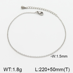 Stainless Steel Anklets  5A9000485aahl-369