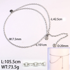 Stainless Steel Waist Chain  6WC000004aivb-908