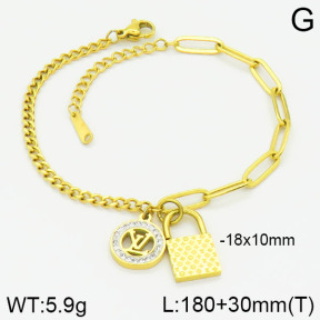 LV  Bracelets  PB0140064bbov-434